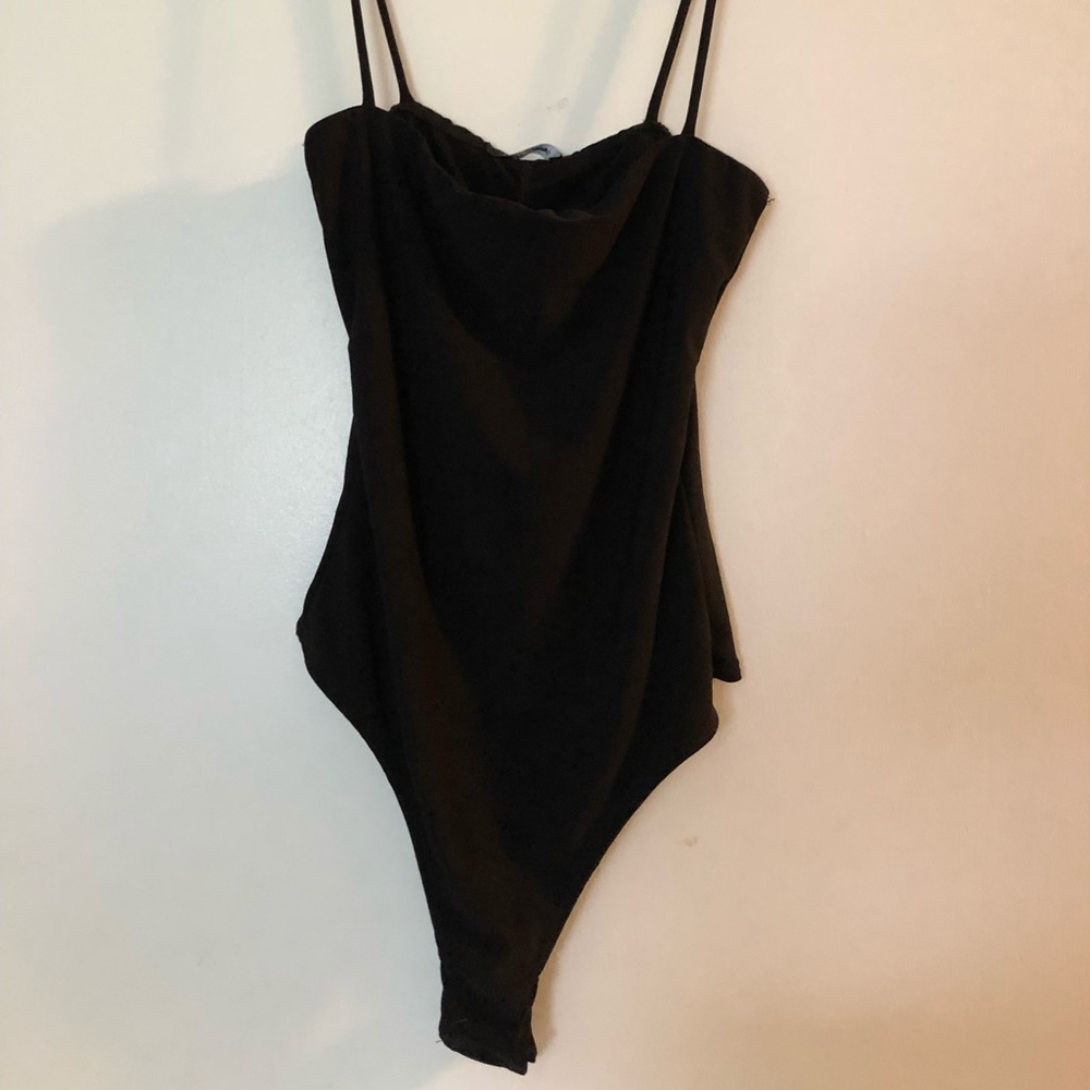 Fashion Nova Black Bodysuit